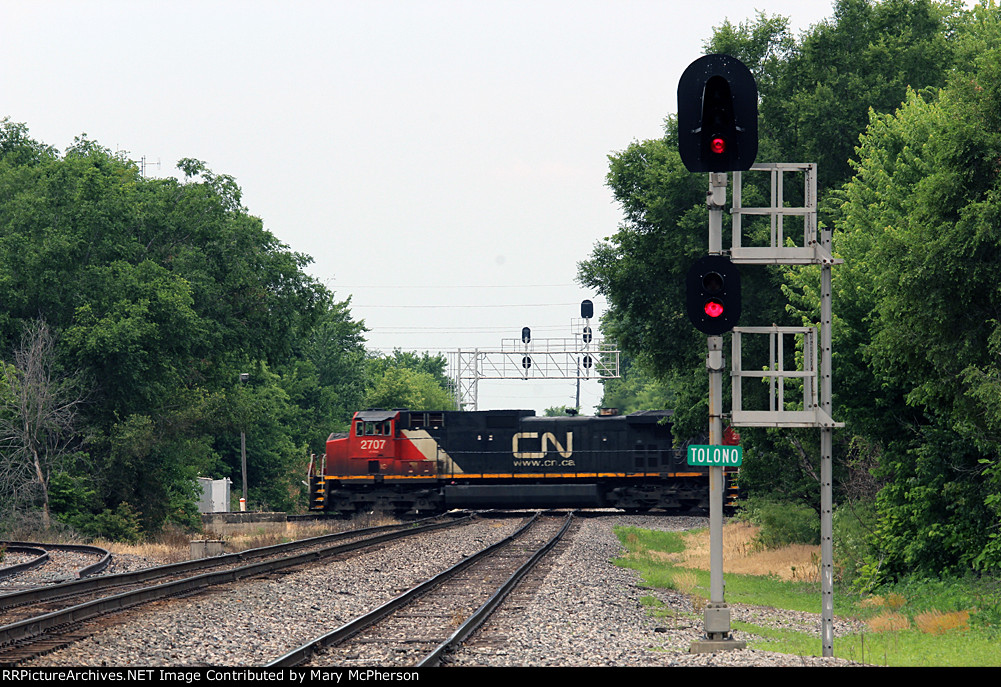 Southbound Canadian National